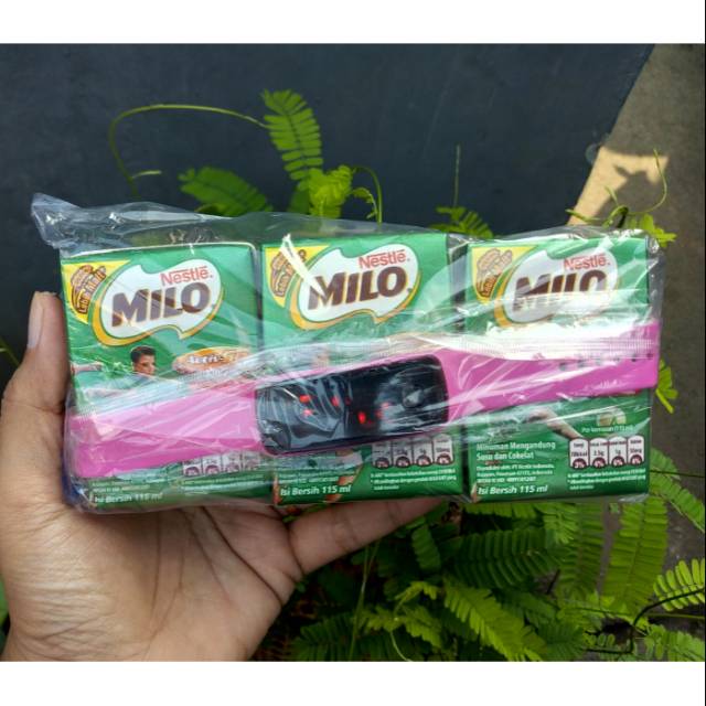 

Milo 115 ml isi 3 dan isi 5 free jam led