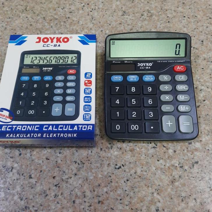 

Kekinian - Kalkulator Joyko CC-8A 12 Digit / Calculator Joyko CC-8A ✓