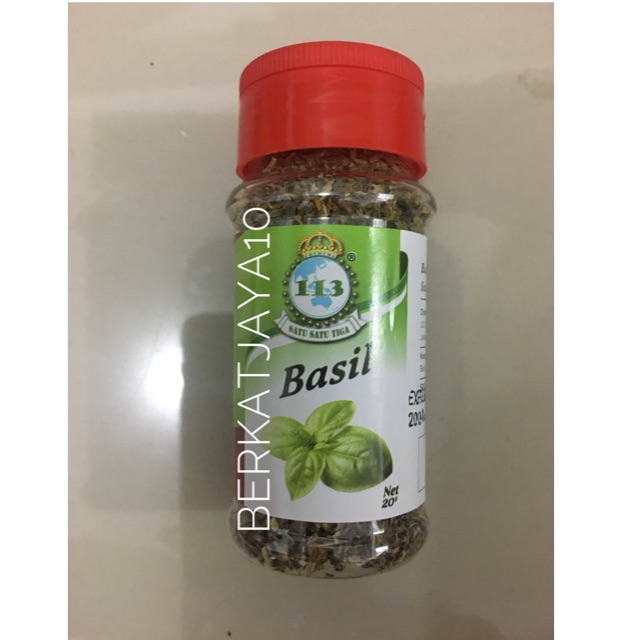 Bumbu Masak 113 Basil Satu Satu Tiga 20 gr