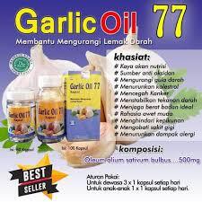 ~853# Garlic Oil 100 kapsul Mengurangi Lemak darah  anti kolestrol