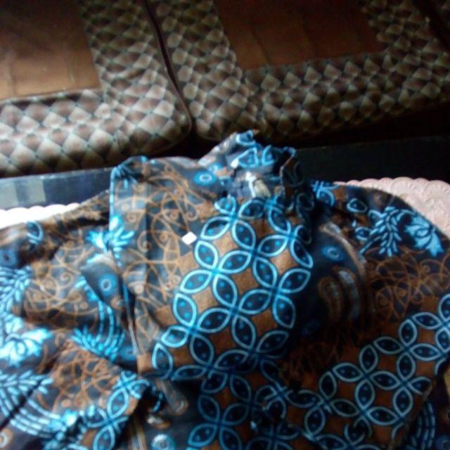 Maura Couple Sania Ruffle Batik Couple Ori Ndoro Jowi Garansi Termurah