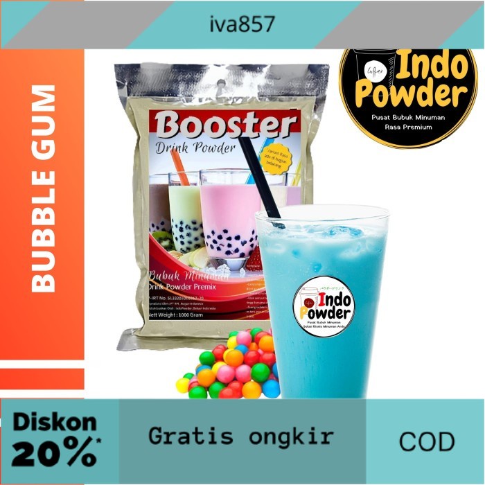 

PROMO Bubuk Minuman BUBBLE GUM 1Kg - Bubuk BUBBLE GUM 1Kg - BUBBLE GUM 1Kg GRATIS ONGKIR