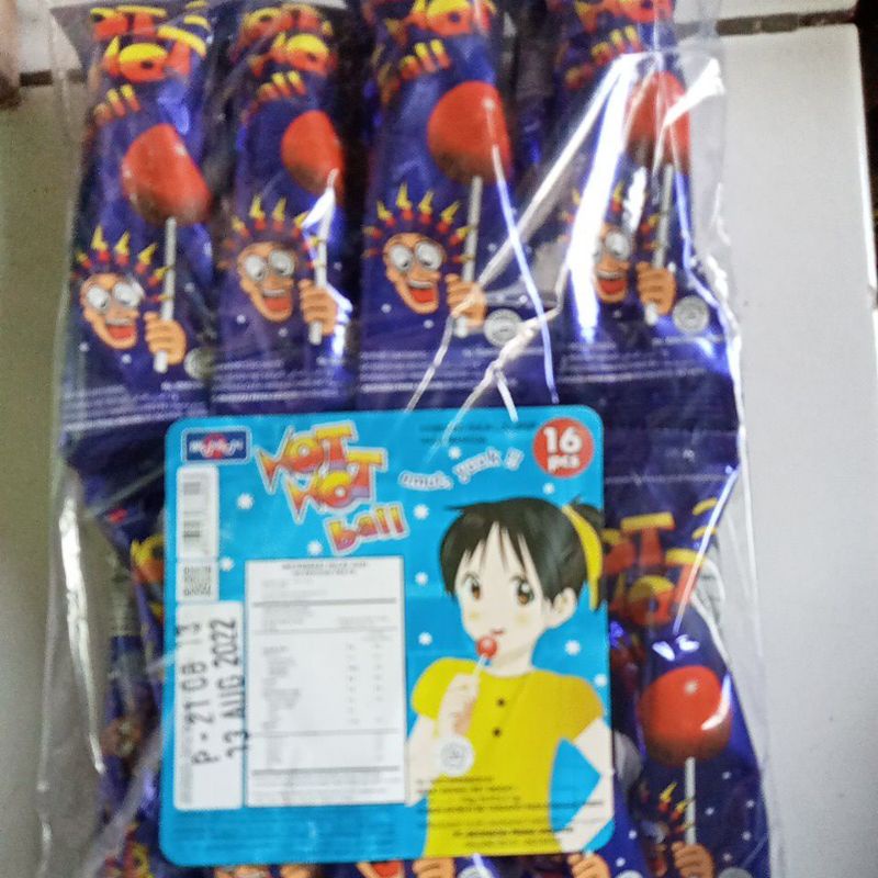 

Permen hot hot ball mango /hbm