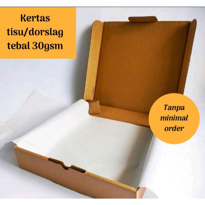 

Kertas doorslag untuk olshop/pakaian,sepatu, kertas saja tanpa box