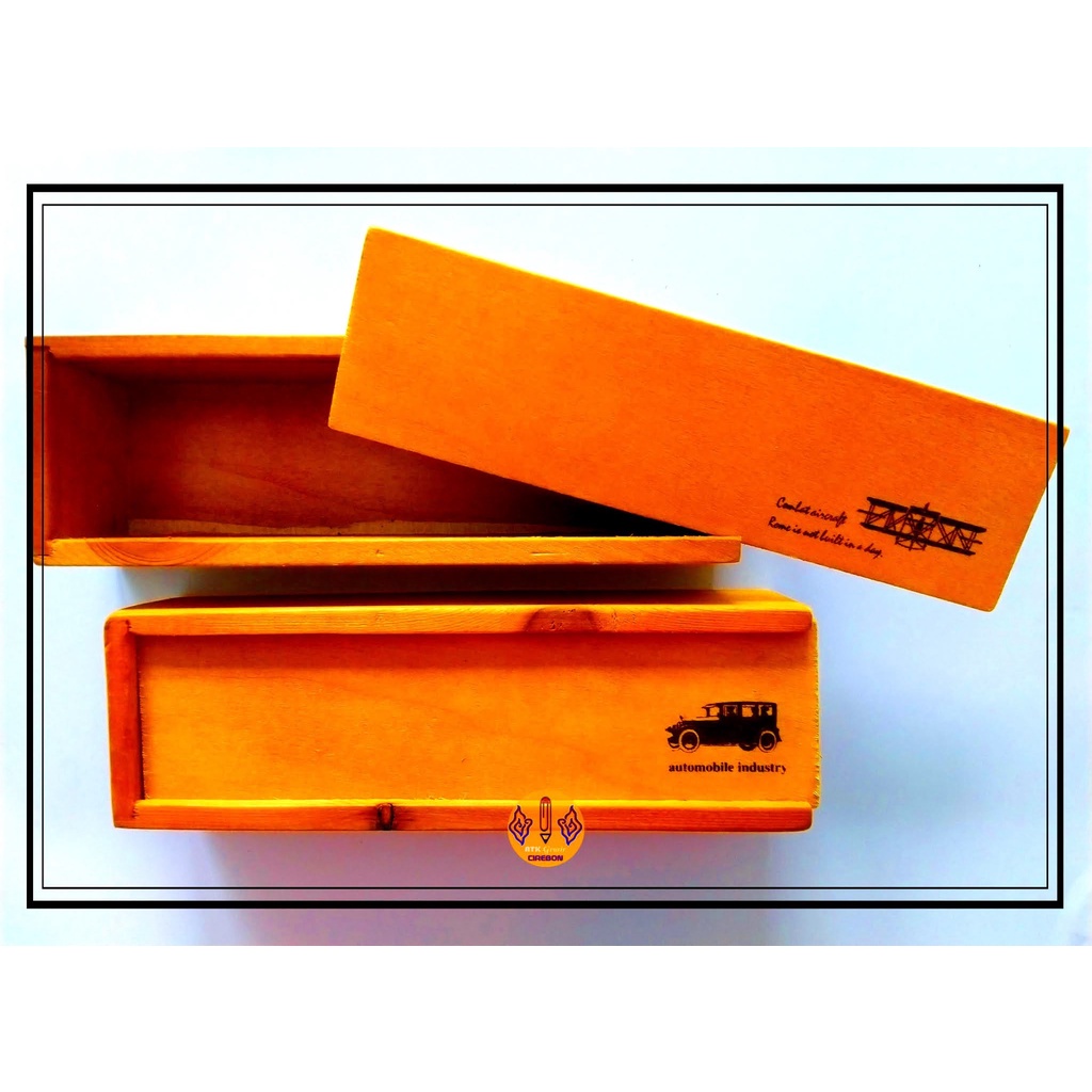 

Tempat Pensil Box Kayu Im145 HC-03937 Pencil Case Kayu