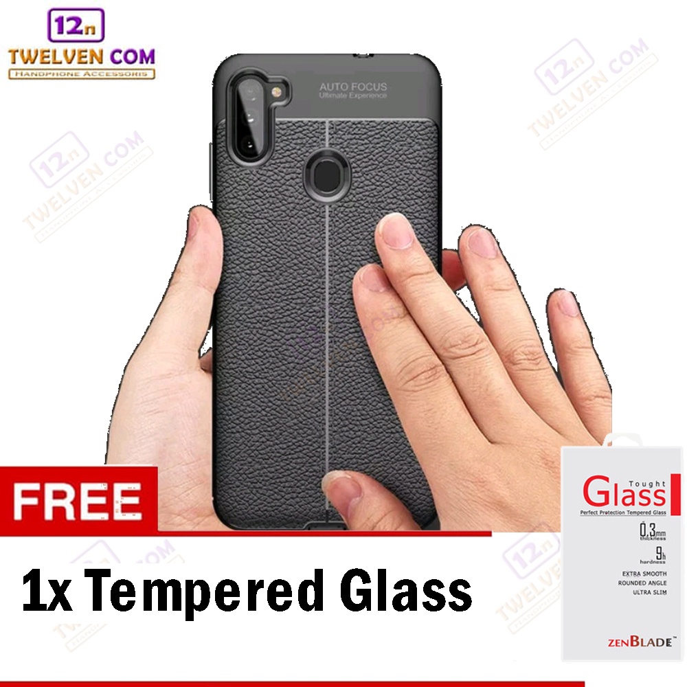 [FLASH SALE] Case Auto Focus Softcase Samsung M11 - Free Tempered Glass