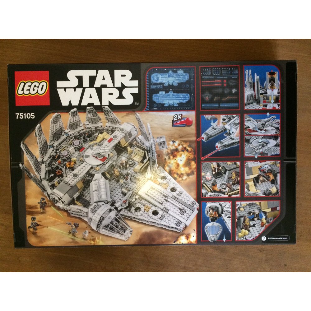 Dijual  Lego Star Wars Milenium Falcon 75105
