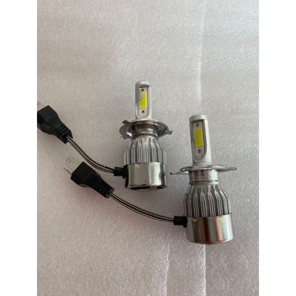 lampu utama mobil H4 C6 nyala putih
