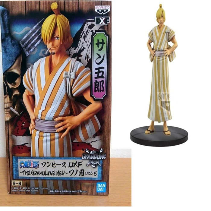 ITN - Vinsmoke Sanji Wano One Piece Action Figure DXF The Grandline Men
