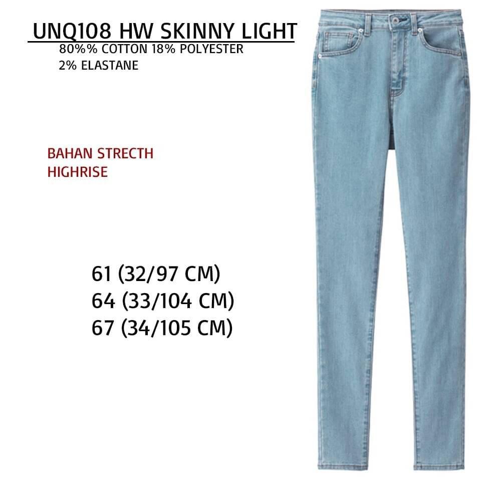 ukuran jeans uniqlo