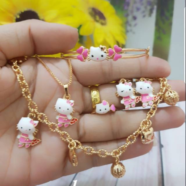 Xuping set kitty anak