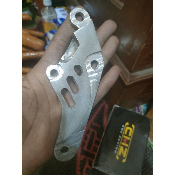 bracket kaliper rcb shock kyb mio