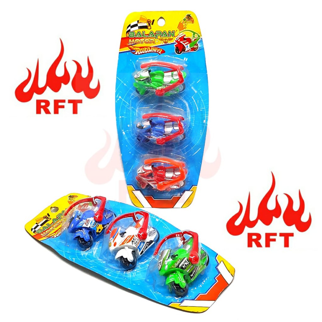 DOUBLE GREAT  Balap MINI Rossy Auto Spin Go Rossi Moto GP Murah