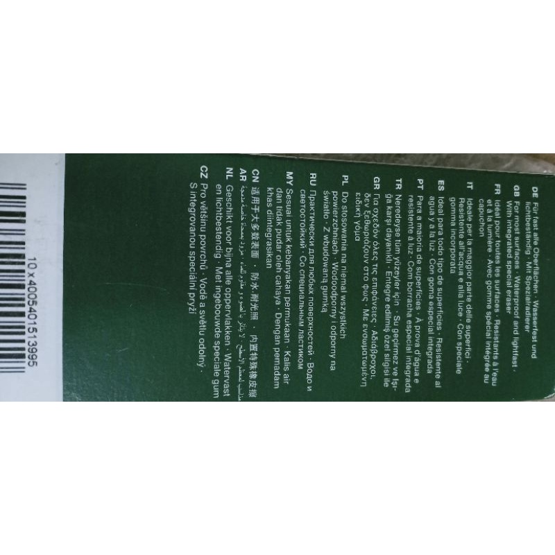 

snowman faber castel permanent