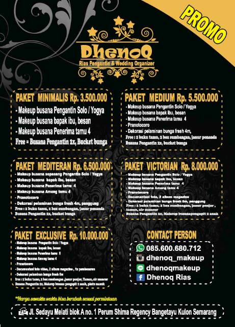 35+ Ide Harga Rias Pengantin Semarang 2020