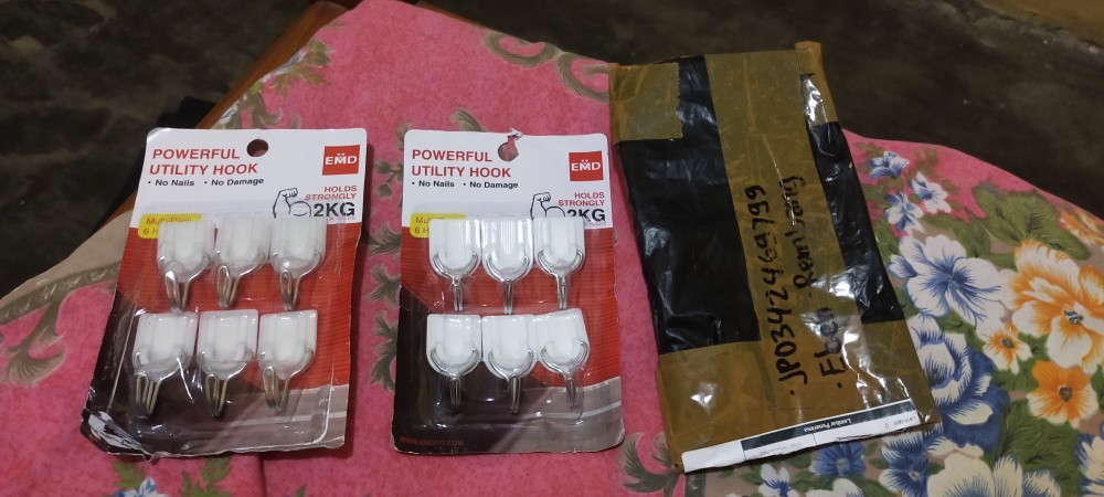 Gantungan Hook Serbaguna 1 Pcs / Powerful Hook Cantolan Pengait Centelan Tempel Kos Rumah Kamar
