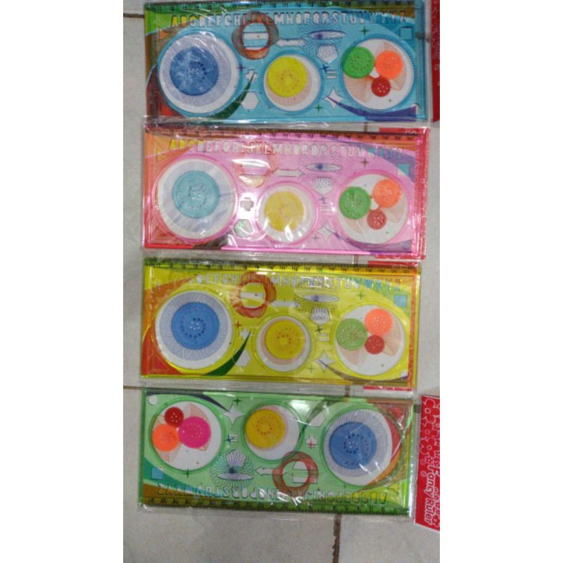 

Penggaris Rotary / Penggaris Bulat Motif / Penggaris Motif