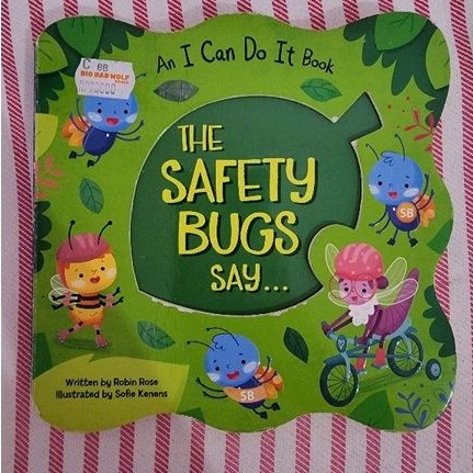 Preloved Buku BBW Story book buku cerita anak: The Safety Bugs Say