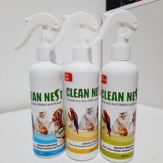 Penghilang bau pesing dan kotoran CLEAN NEST ORGANIK 250ML