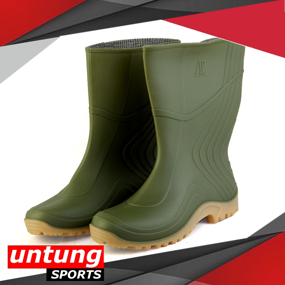 Sepatu Boot Pria/Wanita Dewasa Karet AP Boots 2007