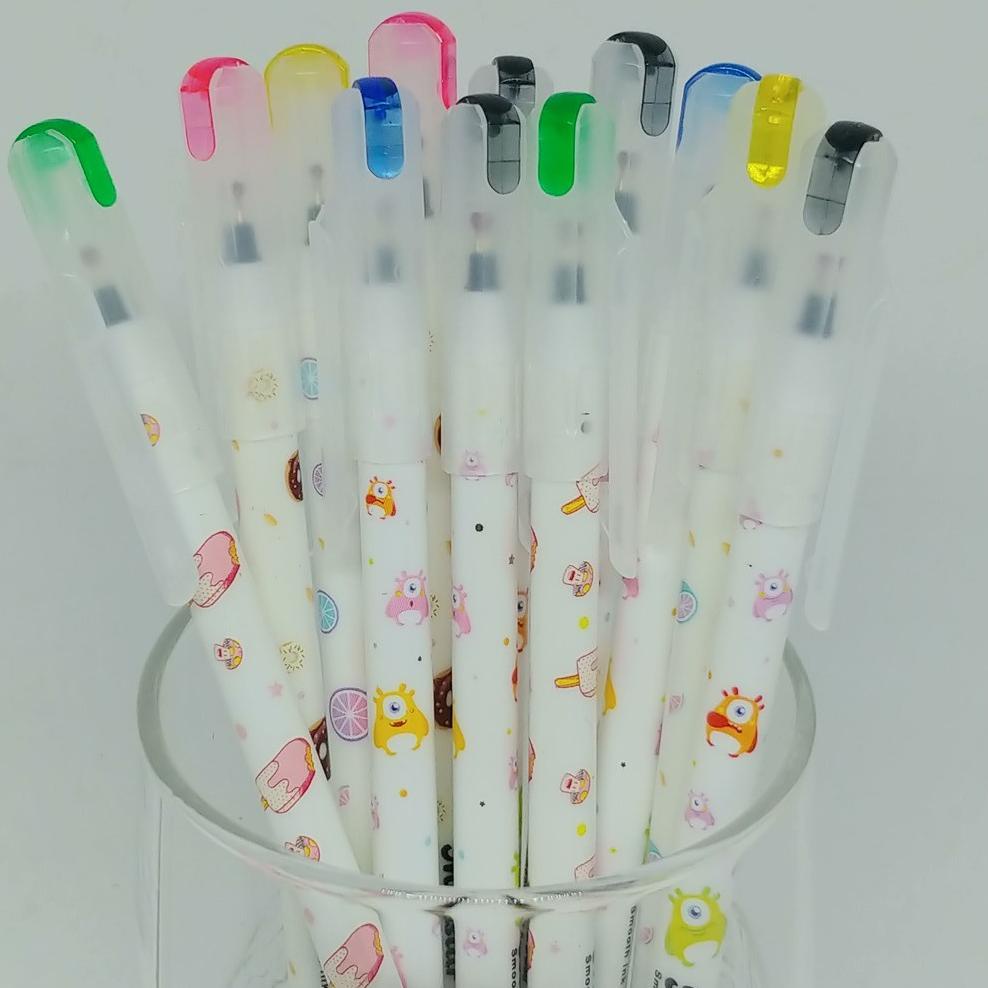 

BIG SALES Q9534 Pulpen Smooth Ink Pen 0.6mm - 0.6 mm Monstar - Warna Hitam ニ