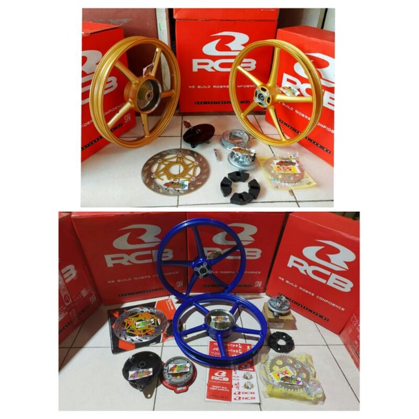 Velg RCB jupiter sp 522 single dish pnp ninja vixion old tiger cb herex gl rx king kharisma versa me