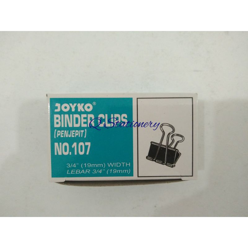 

binder clip/penjepit kertas no. 107