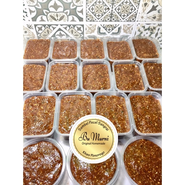 

Sambel Pecel Sangrai Bu Murni, Pedas, 300gram