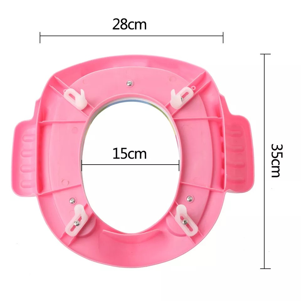 VnM020 | Portable Potty Seat Ring / Alas Duduk Toilet Training Anak / Baby Potty Training / Dudukan Toilet Anak / Perlengkapan Mandi Bayi