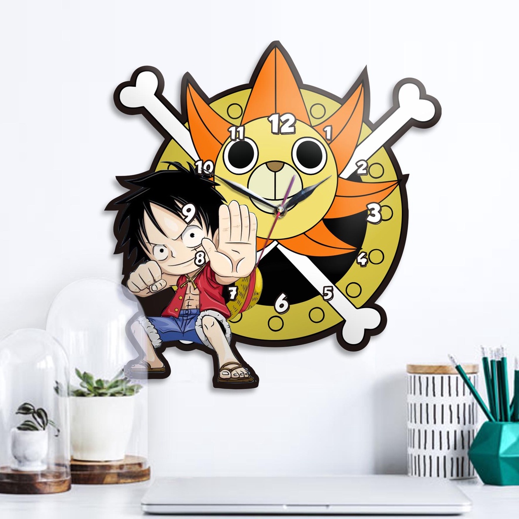 Jam Dinding Harga Terbaik Februari 2022 UKIRAN Karakter Wall Clock Dekorasi Rumah Hiasan Rumah Hiasa