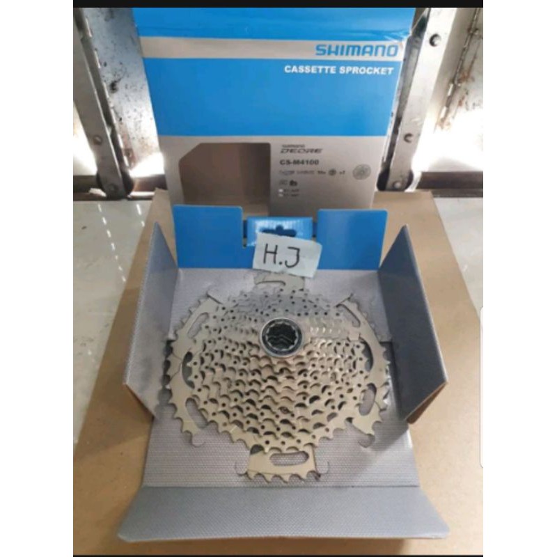 Sprocket Shimano Deore M4100 10 Speed 46T 11-46T Cassete Terbaru