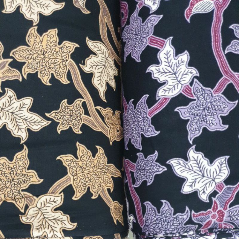 Kain Bahan Katun printing 40's | Batik Halus Meteran Tanah Abang