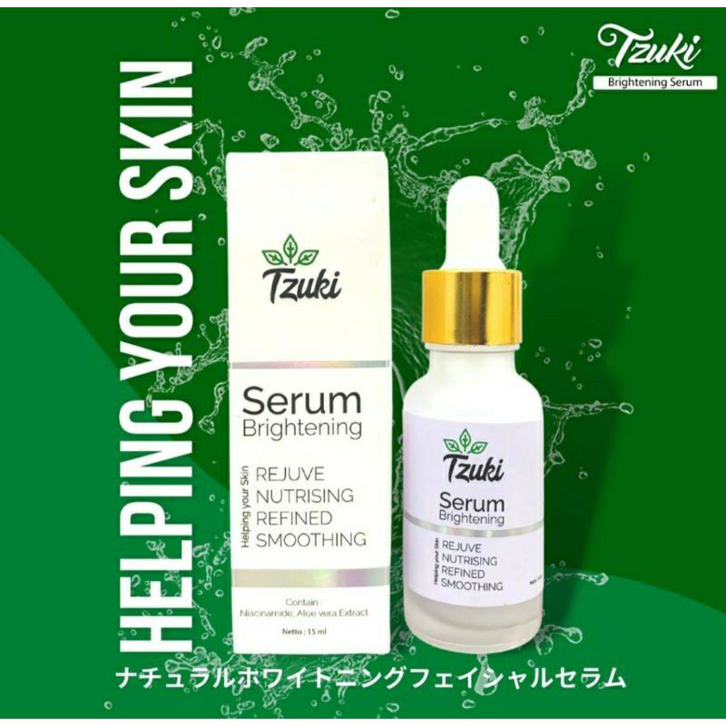 SERUM TZUKI BRIGHTENING 100% ORIGINAL