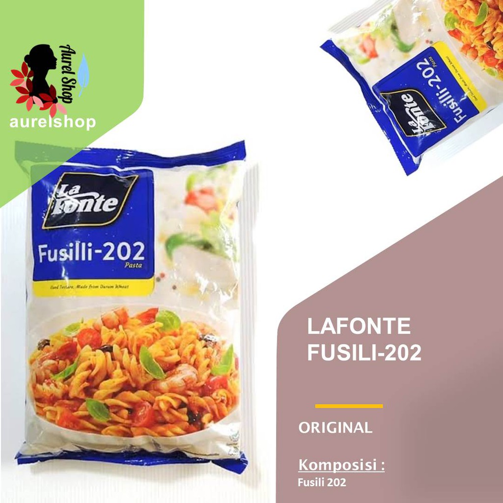 

LAFONTE Fusili-202 kemasan 500 gram