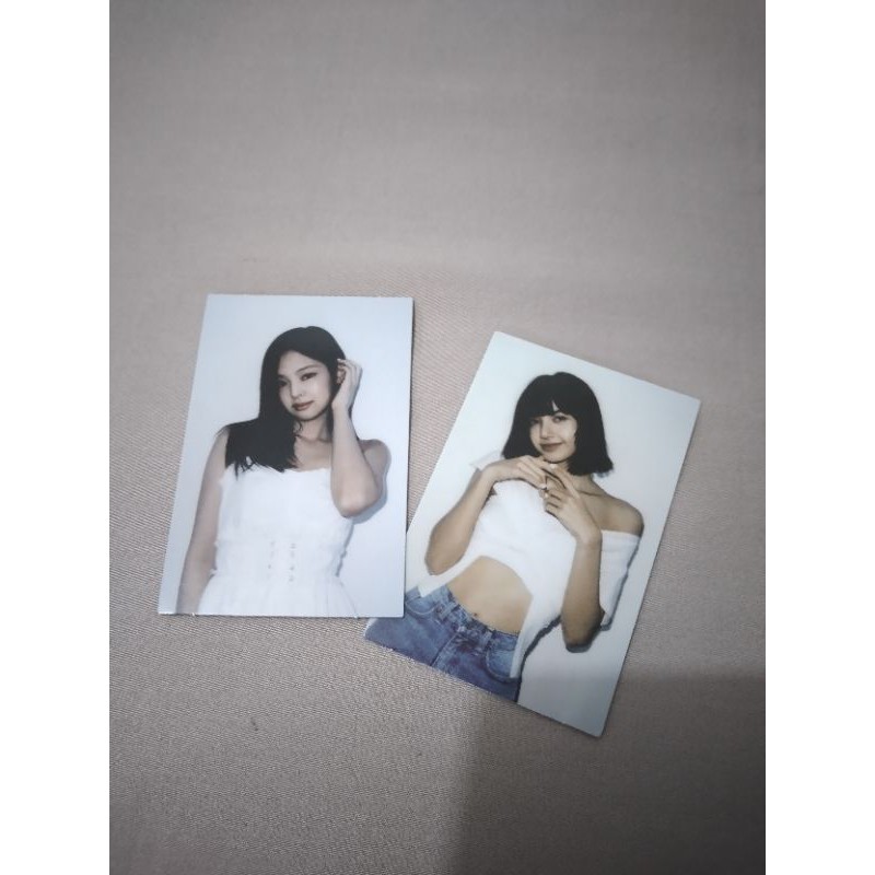 blackpink the album photocard jennie lisa rose jisoo