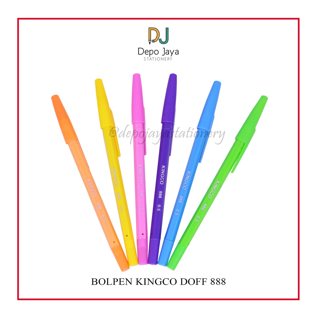 

BOLPEN HITAM SEMI GEL MURAH DOFF MEREK KINGCO