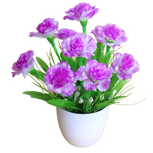 DODORY PT18 PT19 Pot Tanaman Hias Bunga Hias Plastik Ornamen Pot Bongsai Artificial Flower Decoration