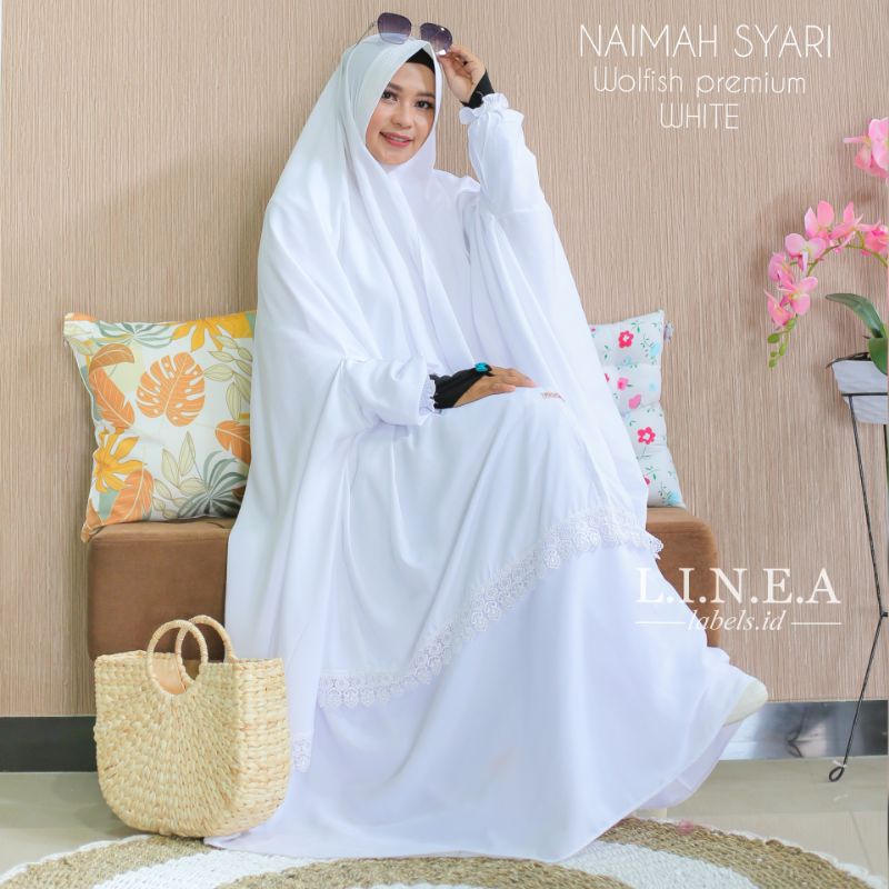 Naimah syari gamis promo stok terbatas