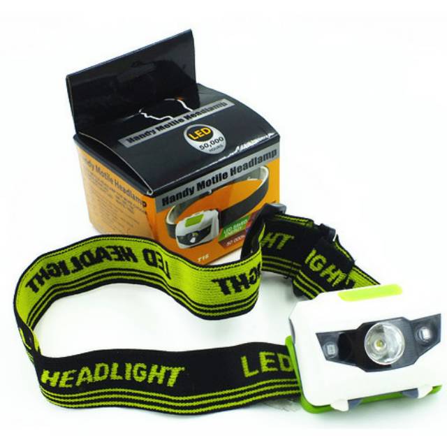 TaffLED Headlamp LED Multifunction Outdoor 3W - GD63 - Black