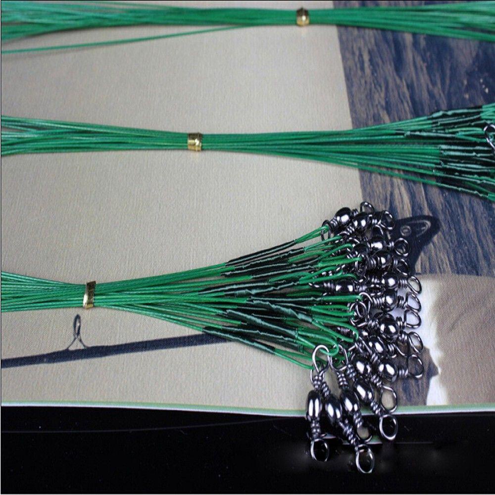 Top 20PCS Jejak Kawat Baja Mode Pike Kartu Berputar Tahan Lama