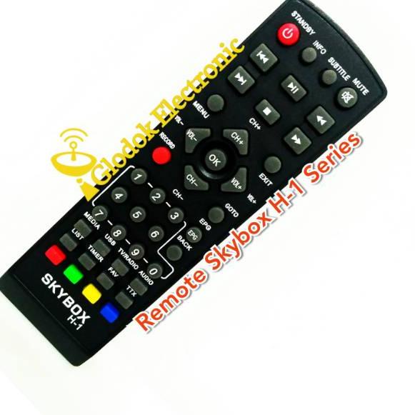 ょ REMOTE SKYBOX H-1 REMOTE RECEIVER PARABOLA SKYBOX H1 ORIGINAL ㅏ