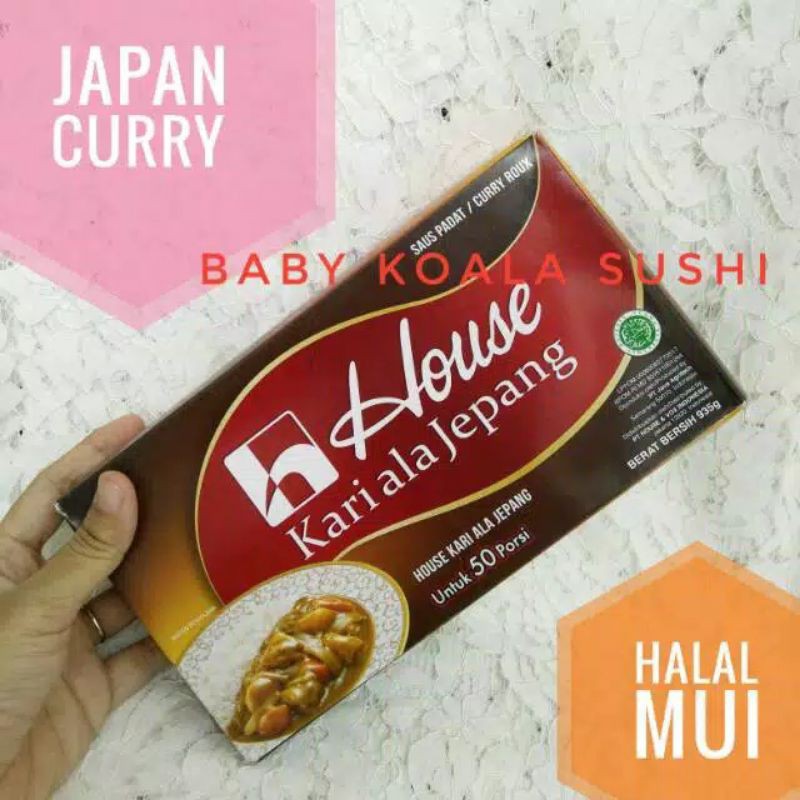 HOUSE Japan Curry Kare Jepang 50 Porsi Halal │ Bumbu Kuah Kari Nasi