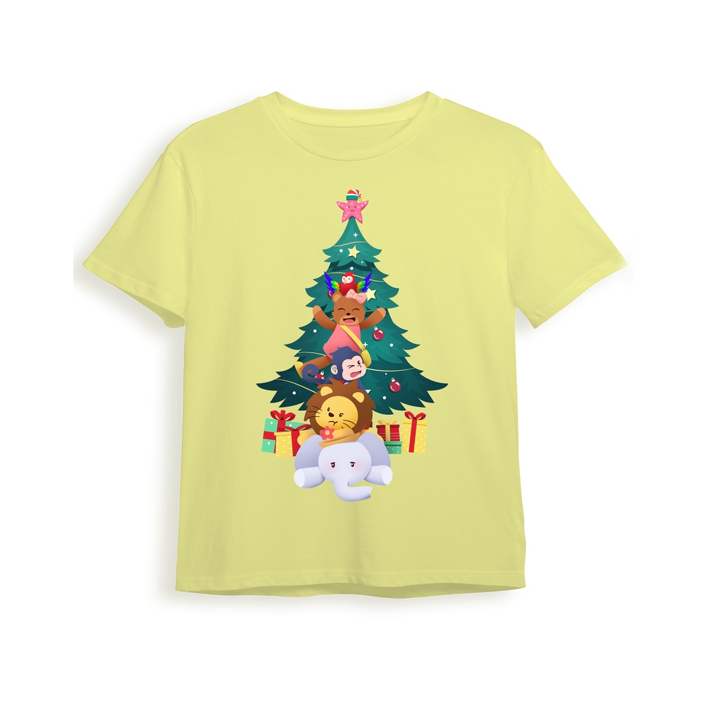 t shirt merry christmas animal