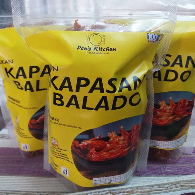 

IKAN KAPASAN BALADO 200 GR