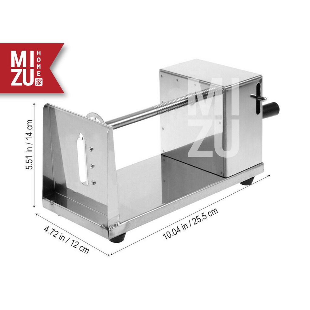 MIZU RASEN Tornado Potato Slicer MANUAL Machine Mesin Pemotong Kentang Spiral-4