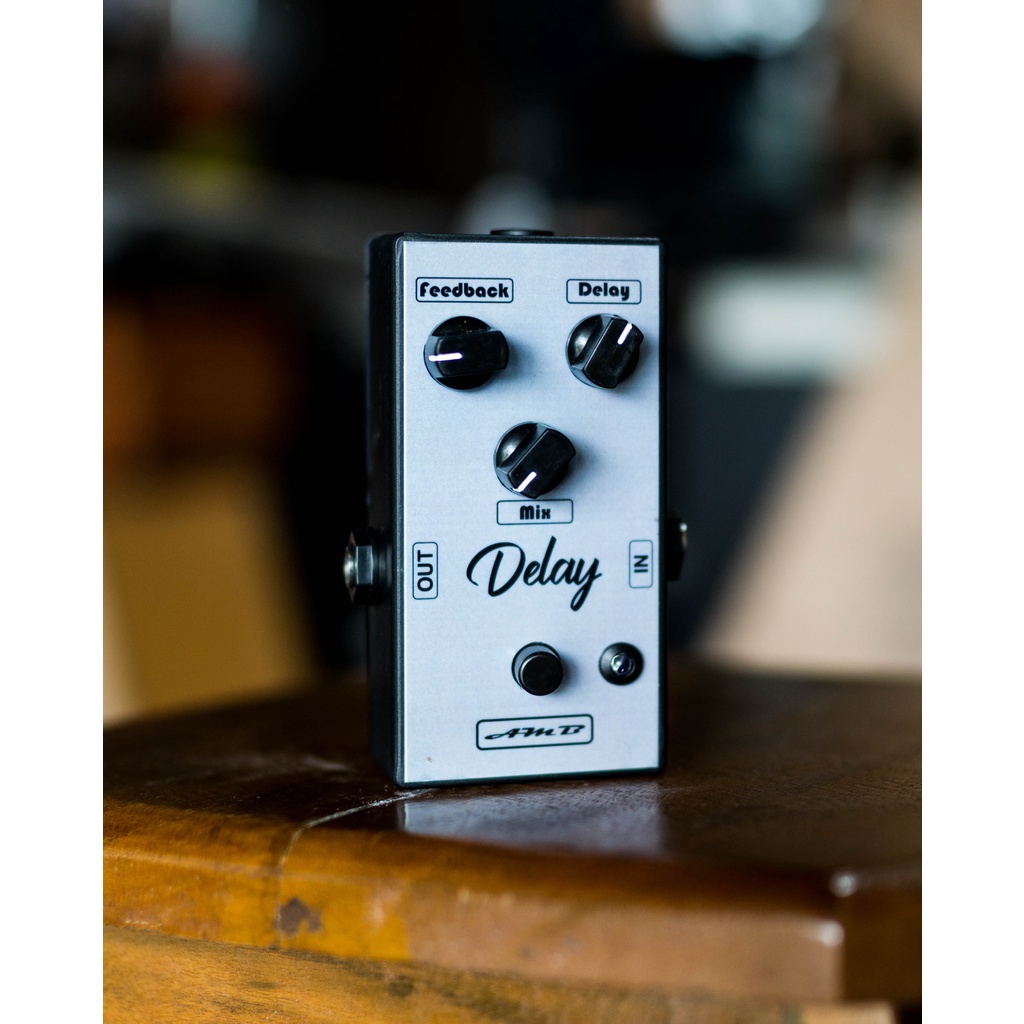 Efek Gitar AMB Delay Plus Adaptor