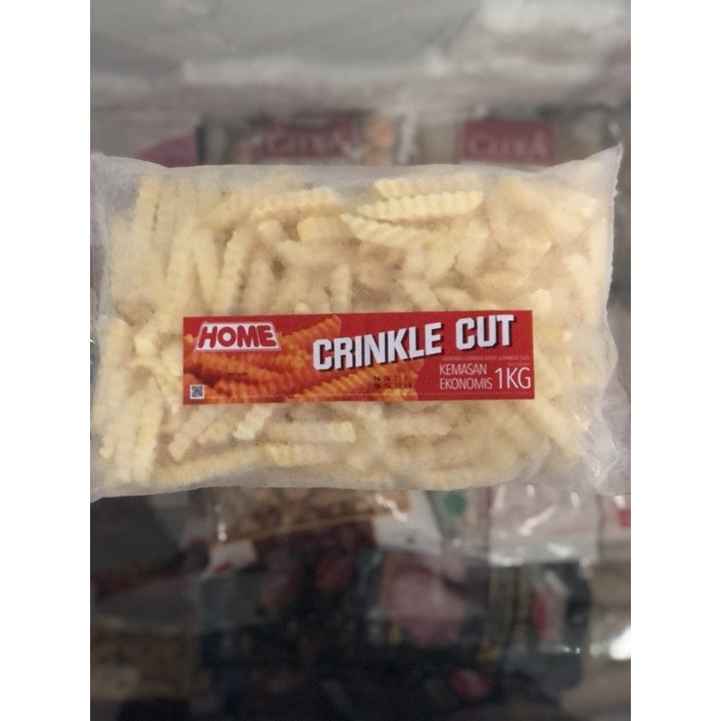 

Home Crinkle Cut / Kentang Beku bentuk gerigi 1kg