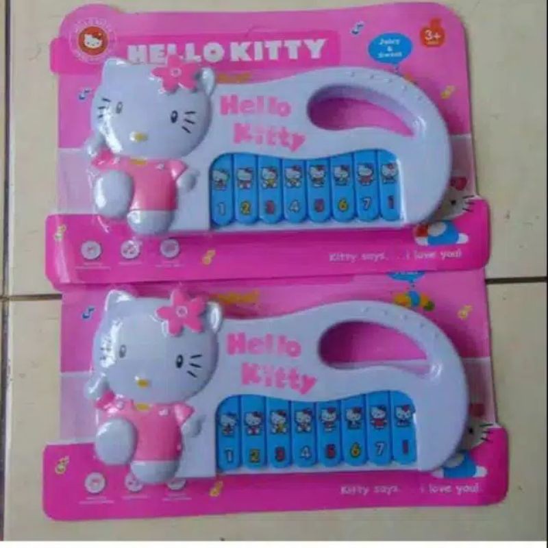 Mainan Anak Piano Hello Kitty Mainan Edukasi Piano Mainan