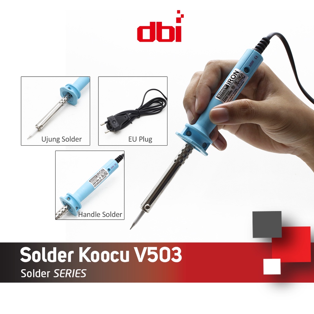 Solder Tangan Soldering Iron Koocu V503