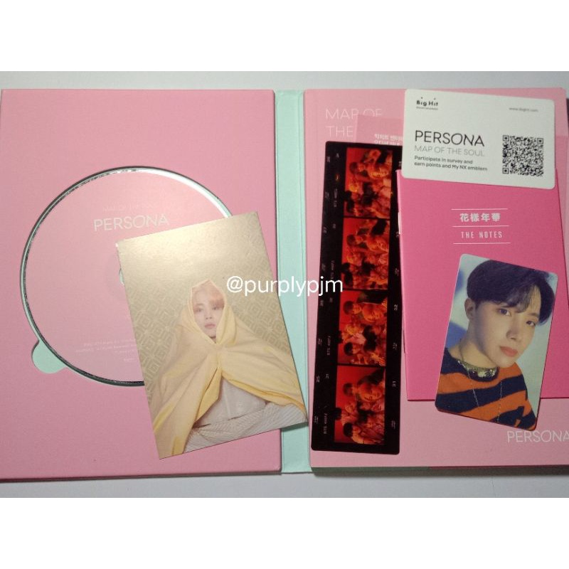 album persona bts ver.4 fullset ( –qr code & poster )